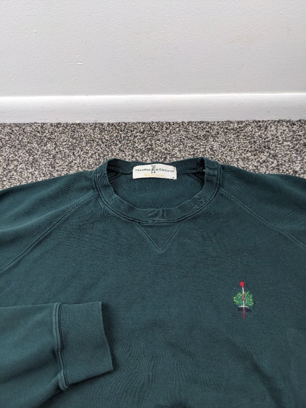Vintage Merion Golf Club Sweatshirt Fairway & Greene Pima Cotton Mens Large